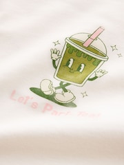 Pink/Green Matcha - Lot de 3 pyjamas longs larges (3-16ans) - Image 8 de 8