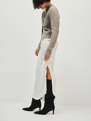 The Set Suede Slouch Knee High Boots - 8şəkildən 5 şəkil