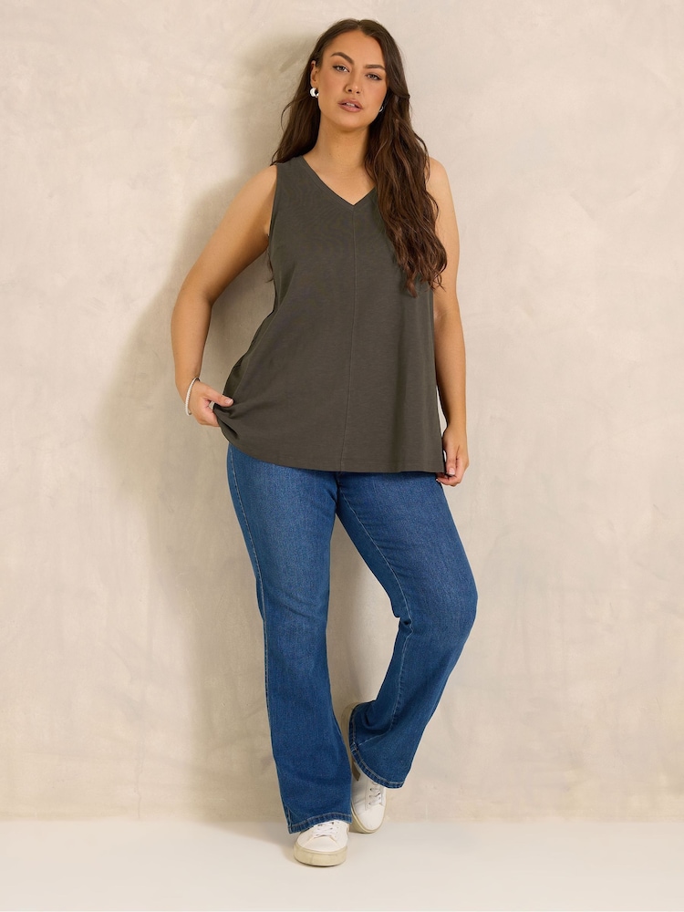 Evans Brown Jersey Vests 2 Pack - Image 2 of 6