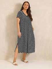 Evans Black Jersey Dresses 2 Pack - Image 2 of 6
