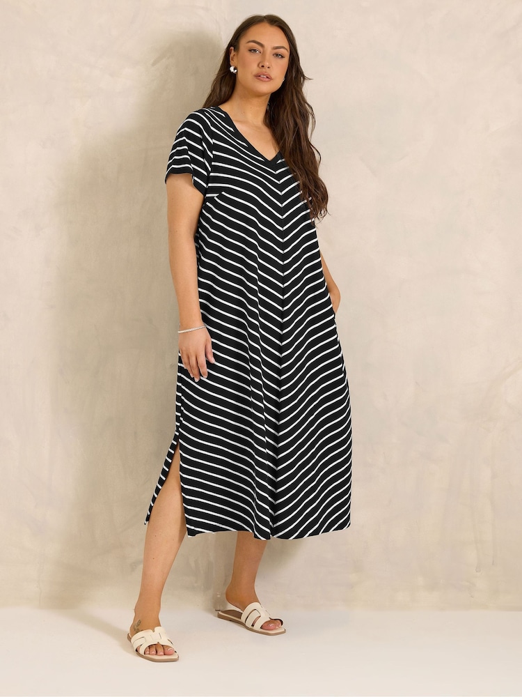 Evans Black Jersey Dresses 2 Pack - Image 2 of 6