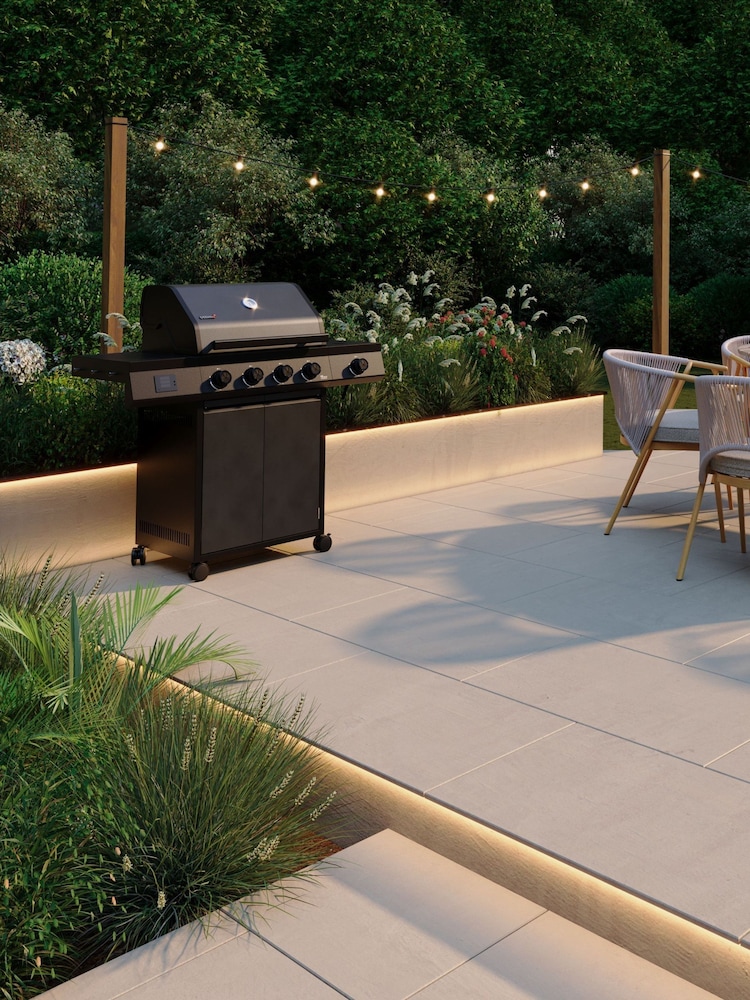 Ottimo Black Premium 4 Burner Gas BBQ - Image 1 of 6