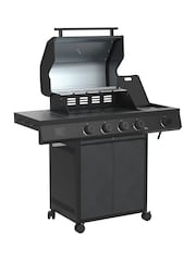 Ottimo Black Premium 4 Burner Gas BBQ - Image 4 of 6