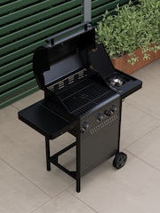 Ottimo Black 3 Burner Gas BBQ - Image 2 of 6