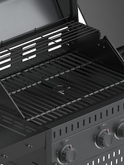 Ottimo Black 3 Burner Gas BBQ - Image 5 of 6