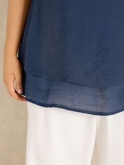 Evans Blue Double Layer Ghost Vest - Image 4 of 5