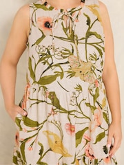 Evans Natural Pretty Floral Sundress - Image 4 of 5