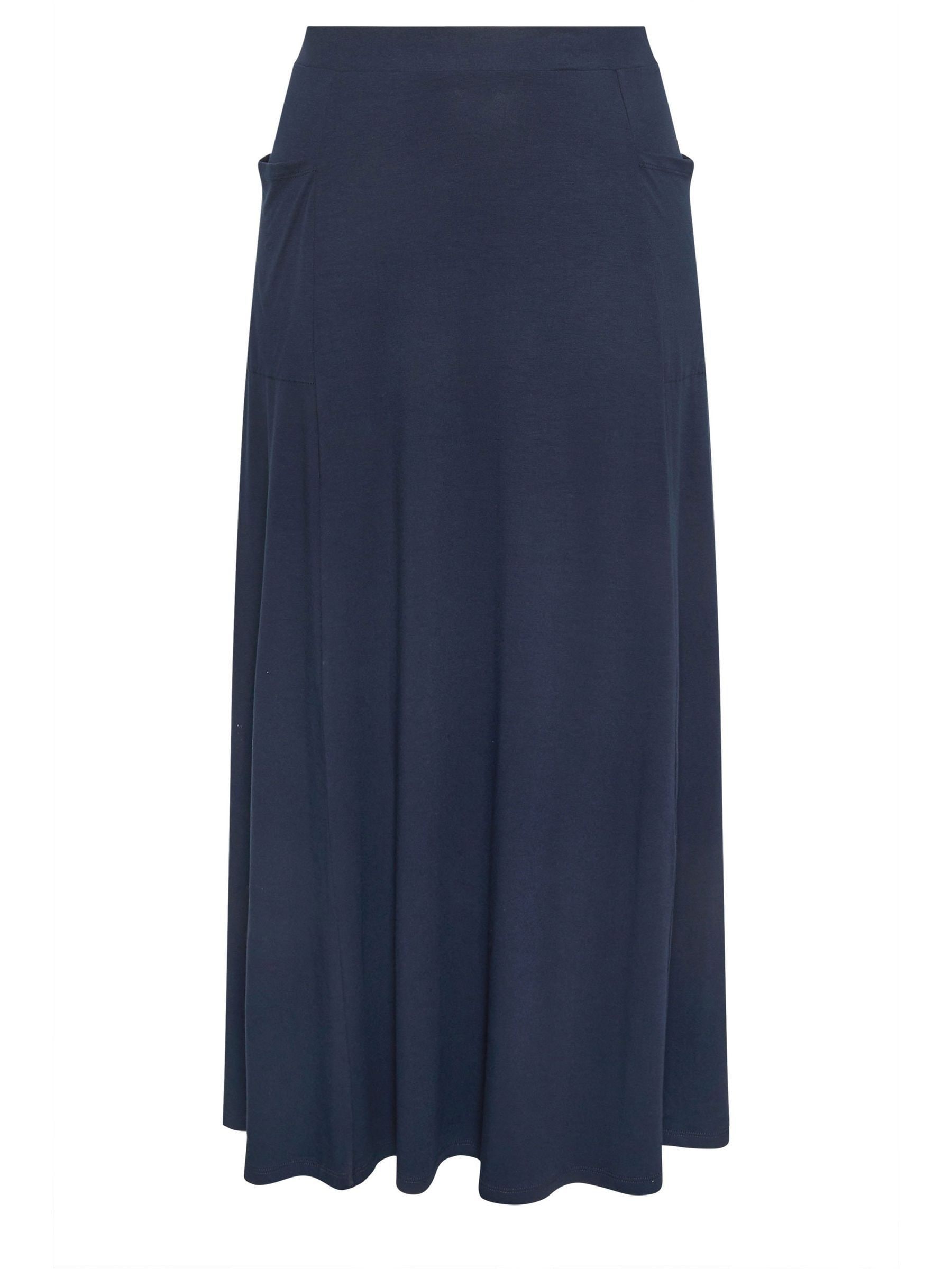 Buy Evans Blue Jersey Pocket Midaxi Skirt from the Next UK online shop