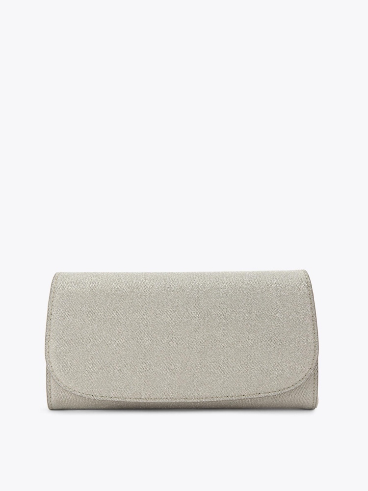 KG Kurt Geiger Silver Blake Bag - Image 1 of 5 KG Kurt Geiger Silver Blake Bag - Image 1 of 5