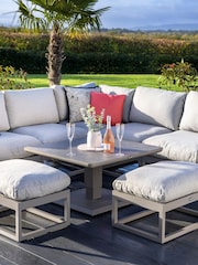 Hartman Moon Grey Maya Square Corner Garden Lounge Set - Image 1 of 6