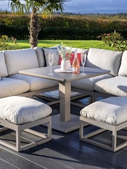 Hartman Moon Grey Maya Square Corner Garden Lounge Set - Image 4 of 6