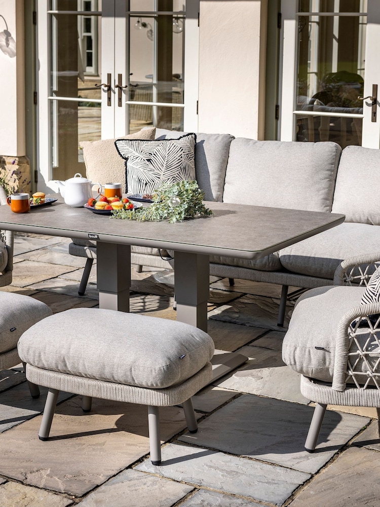 Hartman Allure Grey Aries 3 Seat Garden Lounge Set - Image 5 of 5