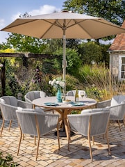 Hartman Allure Grey Trevi 6 Seat Round Garden Dining Set - Image 1 of 1