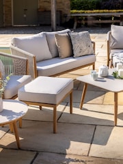 Hartman Almond Natural Portico 2 Seat Garden Lounge Set - Image 3 of 6