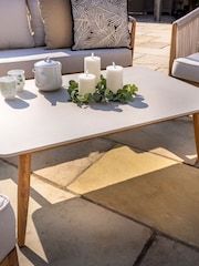 Hartman Almond Natural Portico 2 Seat Garden Lounge Set - Image 5 of 6