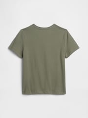 Gap Green Graphic Logo Short Sleeve T-Shirt (6mths-5yrs) - Image 2 of 3