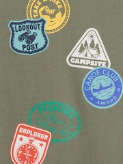 Gap Green Graphic Logo Short Sleeve T-Shirt (6mths-5yrs) - Image 3 of 3