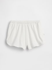 Gap White Vintage Soft French Terry Relaxed Dolphin Shorts (4-13yrs) - Image 4 of 5