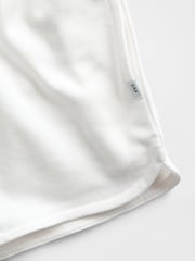 Gap White Vintage Soft French Terry Relaxed Dolphin Shorts (4-13yrs) - Image 5 of 5
