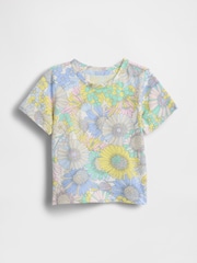 Gap Floral Mix and Match Print Short Sleeve T-Shirt (6mths-5yrs) - Image 1 of 2