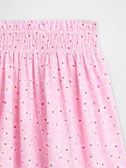 Gap Pink Floral Pull On Smocked Skirt (4-13yrs) - Image 3 of 3