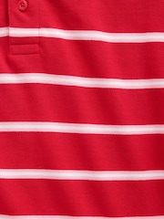 Gap Red Relaxed Pique Polo Shirt (4-13yrs) - Image 3 of 3