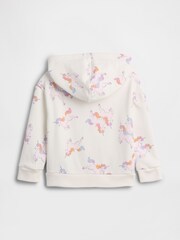 Gap White Logo Zip Hoodie (6mths-5yrs) (6mths-5yrs) - Image 2 of 3