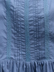 Gap Blue Lace-Trim Shorts Jumpsuit (4-13yrs) - Image 4 of 4