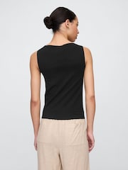 Gap Black Boatneck Vest - Image 2 of 4