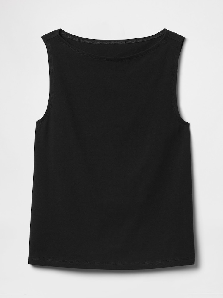 Gap Black Boatneck Vest - Image 4 of 4