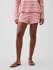 Gap Red Stripe Pull On Stripe Shorts - Image 1 of 5