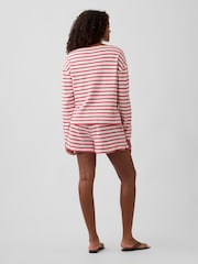 Gap Red Stripe Pull On Stripe Shorts - Image 3 of 5