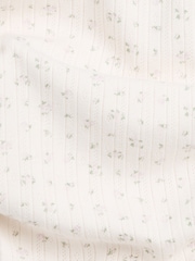 Gap Cream Pointelle Crew Neck Short Sleeve T-Shirt - Image 6 of 6