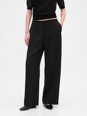 Negro - Gap Easy Wide-Leg Trousers - Imagen 1 de 6