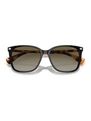 Ralph By Ralph Lauren Black 0Ra5293 Vvcv Square Sunglasses - Image 3 of 5