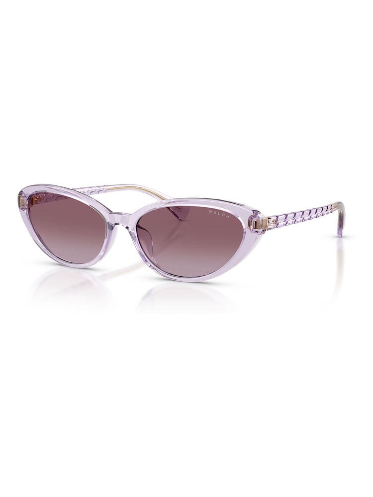Ralph By Ralph Lauren Purple 0Ra5338U Butterfly Sunglasses - Image 1 of 5