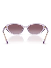 Ralph By Ralph Lauren Purple 0Ra5338U Butterfly Sunglasses - Image 5 of 5