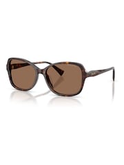 Ralph By Ralph Lauren Brown 0Ra5351U Square Sunglasses - Image 2 of 5