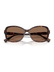 Ralph By Ralph Lauren Brown 0Ra5351U Square Sunglasses - Image 5 of 5