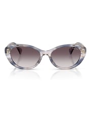 Ralph By Ralph Lauren Brown 0Ra5350U Oval Sunglasses - Image 1 of 5