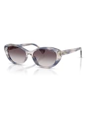 Ralph By Ralph Lauren Brown 0Ra5350U Oval Sunglasses - Image 3 of 5