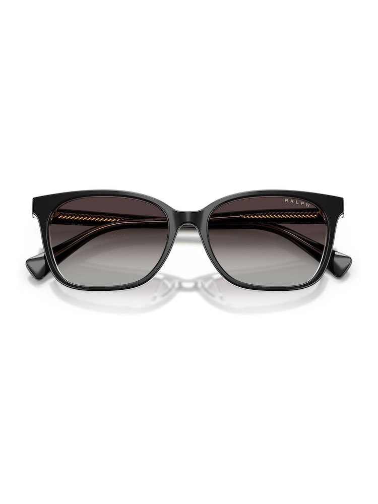 Ralph By Ralph Lauren Black 0Ra5348U Square Sunglasses - Image 5 of 5
