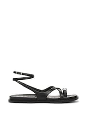 Sam Edelman Black Lottie Regular Fit Strappy Sandals - Image 1 of 7