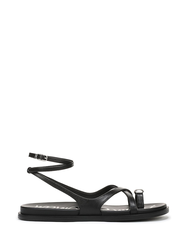 Sam Edelman Black Lottie Regular Fit Strappy Sandals - Image 1 of 7
