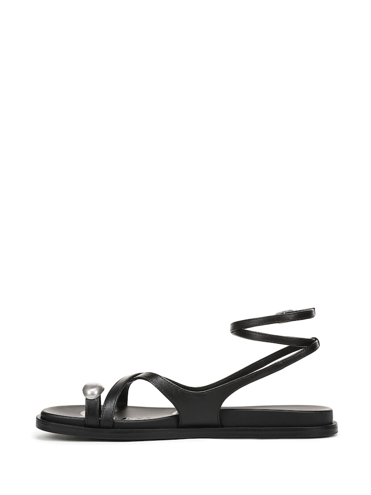 Sam Edelman Black Lottie Regular Fit Strappy Sandals - Image 2 of 7