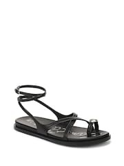 Sam Edelman Black Lottie Regular Fit Strappy Sandals - Image 3 of 7
