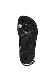 Sam Edelman Black Lottie Regular Fit Strappy Sandals - Image 5 of 7