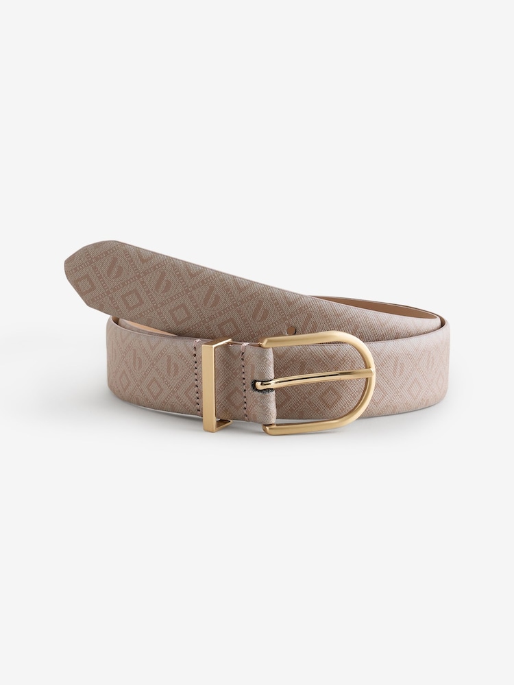 B by Ted Baker Monogram Belt - Image 1 of 3