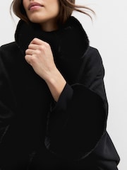 Emme by Marella Amici Fur Cape Poncho - Bild 3 von 6