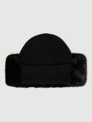 Emme by Marella Black Oliveto Fluffy Hat - Image 3 of 3